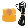 thumbnail image 2 of Bird Harness Leash Artificial Leather Bird Harness Vest with Rope and Handle for Birds Parrots Parakeets Cockatiels, 2 of 8