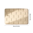 thumbnail image 3 of TopLLC Bathroom Rugs,Kitchen Rugs, Rugs for Living Room, Bathroom Water-Absorbent Door Mat Quick-Dry Entry Mat For Shower Room Solid Color Non-Slip Rug For Toilet Entrance Bathroom Rug Blanket, 3 of 6
