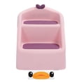 thumbnail image 2 of 3 In 1 Toilet Potty Training Stool 2 Step Sink Toilet Stool Independent Folding Stepping Stool Slip Proof For Bathroom Kitchen Counter Toilet With, 2 of 8