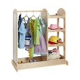 thumbnail image 1 of ECR4Kids Birch Natural Dress Up Center, 1 of 1