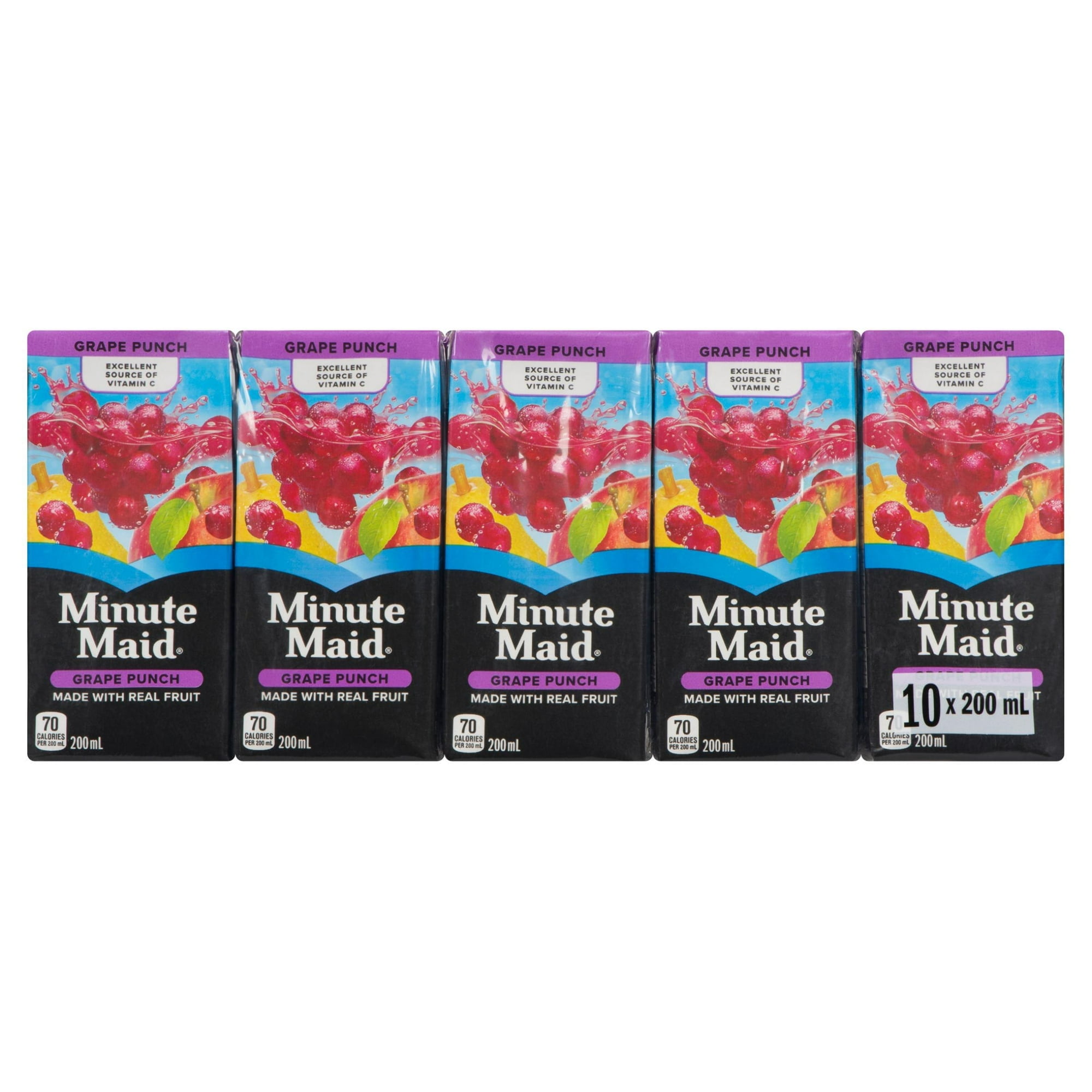 Minute Maid Grape Punch 10x200ml