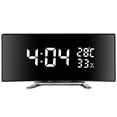 thumbnail image 2 of Drppepioner Multifunctional Intelligent Digital Mirror Clock Desk Clock Large Screen Display Silent Sleep Electronic Clock for Home Adults Gifts, 2 of 7