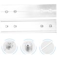 thumbnail image 2 of MIANGASTORE 2 Pcs Connecteurs de Rail de Plafond Connecteur de Rail de Rideau Joints de Rail de Rideau Électriques, 2 of 9