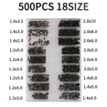 thumbnail image 3 of 500Pcs Laptop Notebook Computer Repair Screws Kit for Lenovo Samsung HP IBM Hard Disk SATA Computer Notebook Laptop Screws 1x mini screw driver, 3 of 6