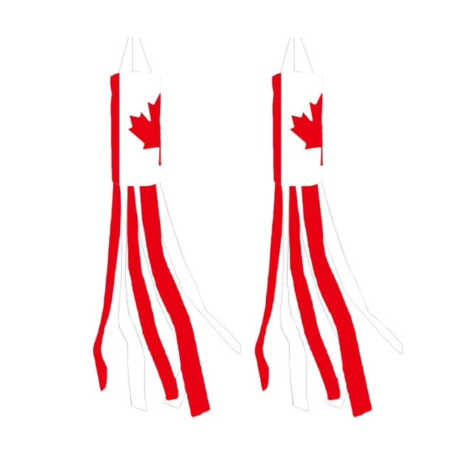 ZZHZGZ Liquidation Bannière Décorative d'Extérieur à Soufflet Canadien en Nylon Résistant aux Intempéries Double avec Pivot pour Jardin Patio