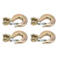 thumbnail image 1 of Clevis Grab Hook, 4 Pcs Clevis Slip Hook High Temperature Quenched  For Site Construction, 1 of 8
