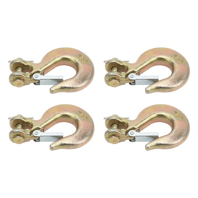 Clevis Grab Hook, 4 Pcs Clevis Slip Hook High Temperature Quenched For Site Construction