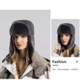thumbnail image 4 of Hood Ski Over Windproof Plush Hood Fuzzy Ski Winter Adjustable Women Men, 4 of 4
