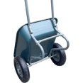 thumbnail image 4 of EastVita Chariot de Brouette de Jardin - Utilitaire Robuste avec Deux Roues - Support Intégré pour Cour - Jardin - Vert Armée, 4 of 6