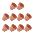 thumbnail image 4 of POINTERTECK 10Pcs 5.5x5cm Small Mini Terracotta Pot Clay Ceramic Pottery Planter Cactus Flower Pots Succulent Nursery Pots Great for Plants Crafts Wedding Favor, 4 of 6