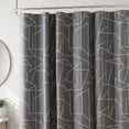 thumbnail image 2 of Mainstays Decorative Fabric Shower Curtain with Geometric Designs, 2 of 7