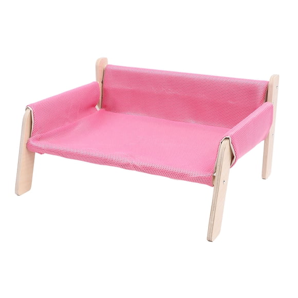 Cat Couch Bed, Cute Aesthetic Style Elevated Cat Dog Sofa Bed with 4 Legs for Small Pets Indoor Sleeping Resting