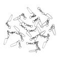 thumbnail image 4 of 20 Pcs Fishing Coastlock Bea Swivel Fishing Accessories , 0#, 4 of 7