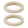 thumbnail image 2 of Lot de 2 joints en silicone de 54 mm pour machine à café Breville série 870 878 880 860 840 - Pièce de rechange beige, 2 of 14