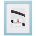 thumbnail image 2 of Craig Frames Confetti, 11 x 14 Inch Modern Light Blue Picture Frame Matted to Display an 8 x 10 Inch Photo, 2 of 4