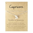 thumbnail image 1 of mtvxesu Anklets Twelve Constellation Anklet Alloy 12 Constellation Card Anklet Sale, 1 of 1