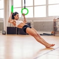 thumbnail image 5 of Fuel Pureformance Gymnastics Rings with Straps, Green, 5 of 5