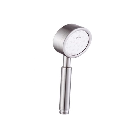 DROP Bath and Kitchen Modern Stainless Steel Rainfall Hand Shower Head in Chrome - DR091041