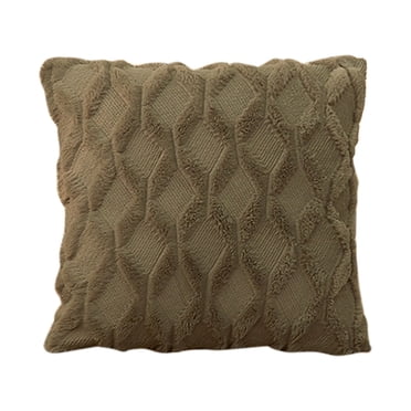 XZNGL Tool Bag Plush Pillow Cover Deluxe Decorative Plush Pillow Case Cushion Shell for Sofa