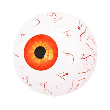 Party Eyeball Balloon Inflatable Eyeball Horror Scary Eyeballs Scary Balloon for Green