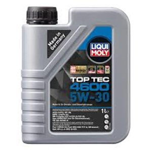 Liqui Moly 20345 20 Litre 5W-30 Top Tec 4600 Motor Oil