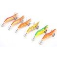 thumbnail image 1 of FLAMEEN Leurre de Pêche de Simulation, 6 Pcs Leurre de Pêche en Mer, pour la Pêche en Mer/eau Douce, 1 of 8