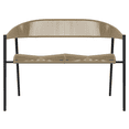 thumbnail image 2 of Banc empilable extérieur en acier Maréla HOMETRENDS, jaune, 2 of 11