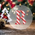 thumbnail image 3 of 26 Letter Ornament Cane Candy Letter Ornament, 3 of 5