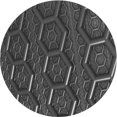 thumbnail image 1 of Ahgly Tapis d'Intérieur Lavable en Machine Carré Noir Charbon, 3 Pieds Carré, 1 of 7