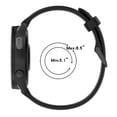 thumbnail image 3 of KOMI Applique Garmin Forerunner165 Sangle en silicone 20 mm Sangle à texture Bicolore 22 mm Sangle Officielle, 3 of 5