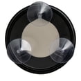 thumbnail image 3 of Era Shire Suction Fogless Mirror with Suction Cups, Black 6in Diameter, 3 of 5