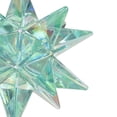 thumbnail image 3 of HOLIDAY TIME 3.25 Inch Mint Green Iridescent Star Christmas Ornament, 100% PP Hanging Tree Decor, 3 of 4