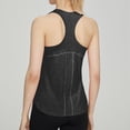 thumbnail image 4 of Timegard Workout Tops for Women Racerback Round Neck Athletic Running Tank Tops Loose Sleeveless Gym Tops, 4 of 5