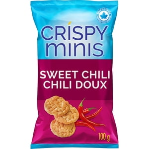 Quaker Crispy Minis Brown Rice Chips Sweet Chili