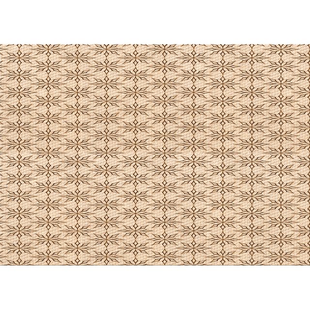 Ahgly Company Machine Washable Indoor Rectangle Transitional Bronze Brown Area Rugs, 7' x 9'