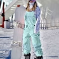 thumbnail image 4 of TIMIFIS Femmes et Hommes Snow Salopette Ajustable Pantalon Salopette Résistant à l'Usure Randonnée Escalade Pantalon de Ski Isolé avec Poches, 4 of 4