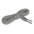 thumbnail image 2 of 2 Pair Two LayerShoestring Thick Elastic Flat Shoelace for Gray 120 cm, 2 of 4