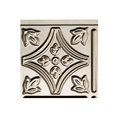 thumbnail image 2 of FASÃ„DE Traditional Style/Pattern 1 Decorative Vinyl Backsplash Panel in Brushed Nickel (6X6 Inch Sample), 2 of 5