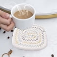 thumbnail image 3 of Drinking Glass Kitchen Holders Trivets Cotton Thread Weave Hot Pot Holders Hot Pads, Hot Mats, Spoon Rest For Cooking And Baking, Kitchen Glass&Bottle, 3 of 5