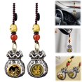 thumbnail image 1 of Clearance! Chinese Zodiac Wealth Bag Pendant Charm For Daily Fortune Rotating God Of Wealth Bag Luck And Keychain For Good Fortune, 1 of 9