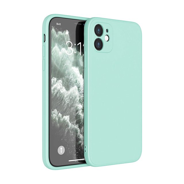 PANDACO Étui Souple Menthe pour iPhone 12