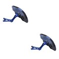 thumbnail image 1 of Decodeary Carbon Fiber Motorcycle Rear Wheel Fender Mudflap for Niu Technologies Sleek and Reliable 1st Generation Blue 2Set, 1 of 1