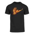 thumbnail image 1 of Gravity Trading T-Shirt à Manches Courtes Mens Phoenix Rising - Noir - Grand, 1 of 1