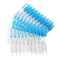 thumbnail image 1 of 200Pcs Floss Interdental Brush Stick Toothpick Soft Silicone Double Ended Tooth Picks Oral Care, 1 of 6