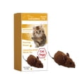 thumbnail image 2 of Meitianfacai Interactive Mouse Cat Toys Automatic Moving Mice Toy for Indoor Cats Exercise Electric Real Mouse Sound Kitty Toy with Magic Tail Battery Support(Brown), 2 of 9