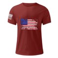 thumbnail image 3 of Birdeem Chemises pour Hommes Col Rond Imprimé Décontracté Manches Courtes T-Shirt Blouse, 3 of 9