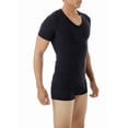thumbnail image 2 of Underworks Mens Microfiber V-Neck Light Compression T-Shirt, 2 of 5