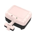 thumbnail image 2 of Sandwich Maker 300W Double Sided Heating Easy to Clean Small Electric Grill pink, 2 of 9