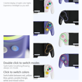 thumbnail image 2 of Retro GameCube Wireless Switch controller for Nintendo Switch OLED, RGB Turbo Macro, 2 of 9