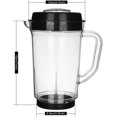 thumbnail image 2 of Replacement Blender Pitcher Cups Fits Original Magic Bullet Blender Juicer (1, Blender Pitcher), 2 of 6